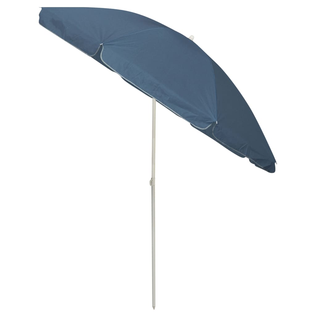 Strandparasol 240 cm blauw is nu te koop bij PeponiXL, paradijselijk wonen!