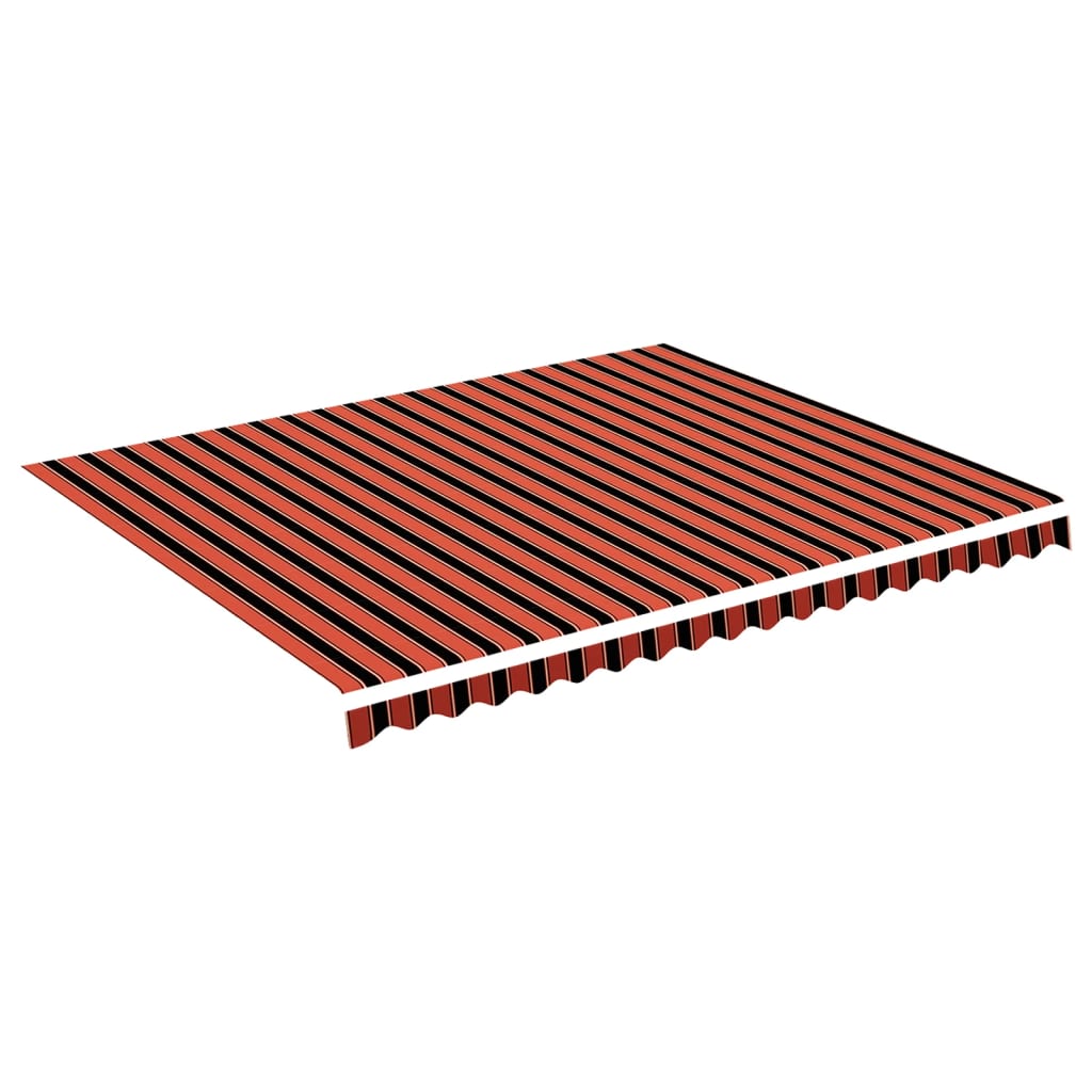 Vervangingsdoek voor luifel 4,5x3,5 m oranje en bruin is nu te koop bij PeponiXL, paradijselijk wonen!