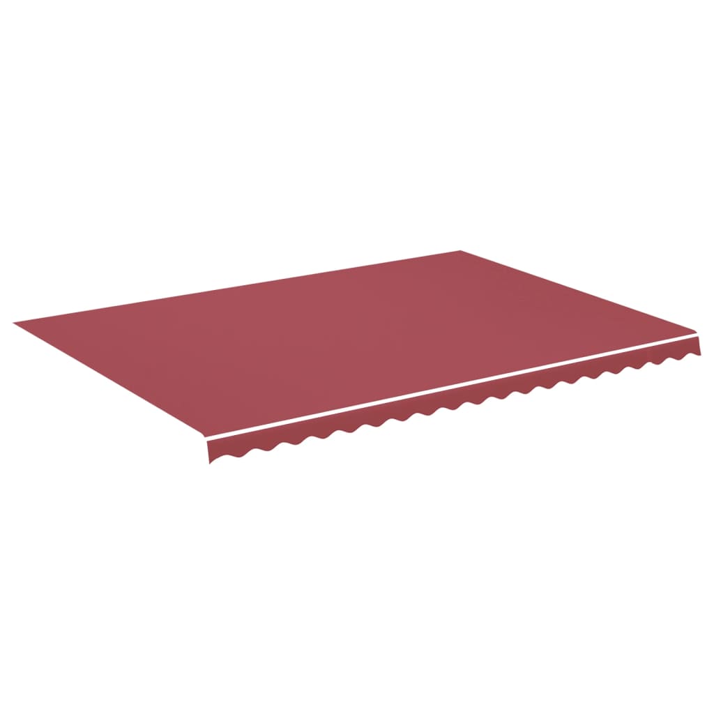 Vervangingsdoek voor luifel 5x3,5 m bordeauxrood is nu te koop bij PeponiXL, paradijselijk wonen!