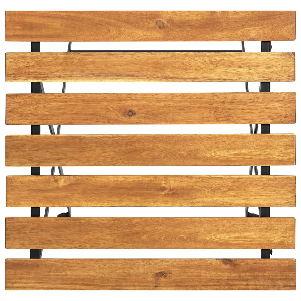 Bistrotafel 55x54x71 cm massief acaciahout is nu te koop bij PeponiXL, paradijselijk wonen!