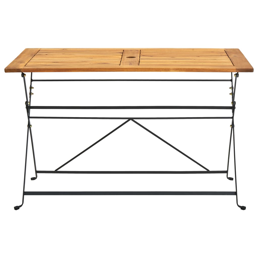 Tuintafel inklapbaar 120x70x74 cm massief acaciahout is nu te koop bij PeponiXL, paradijselijk wonen!