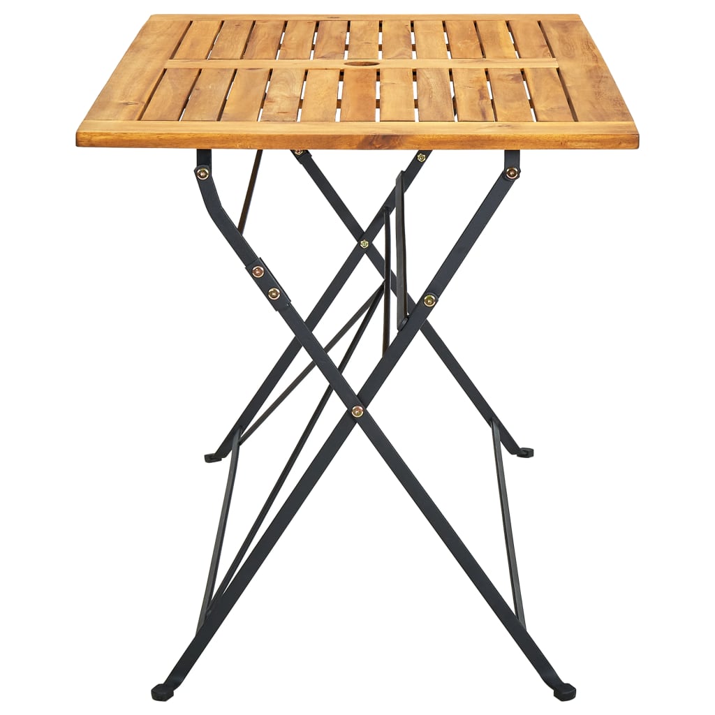 Tuintafel inklapbaar 120x70x74 cm massief acaciahout is nu te koop bij PeponiXL, paradijselijk wonen!