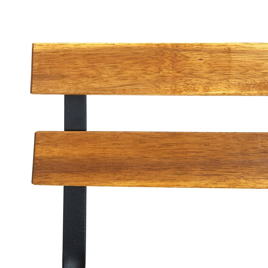 Tuinstoelen 2 st inklapbaar staal en massief acaciahout is nu te koop bij PeponiXL, paradijselijk wonen!