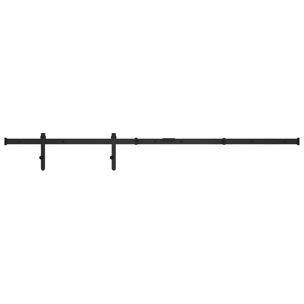 Ophangset voor minischuifdeur 122 cm koolstofstaal is nu te koop bij PeponiXL, paradijselijk wonen!