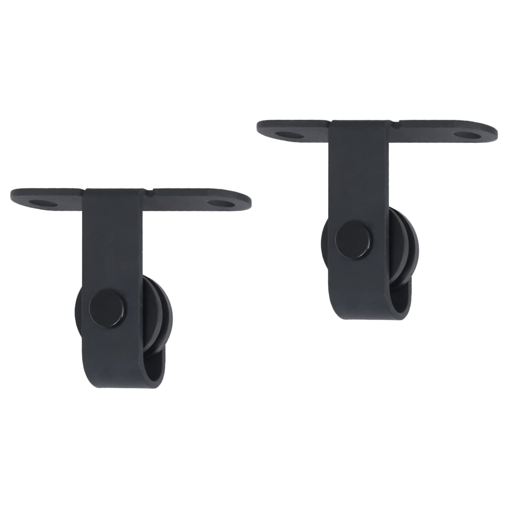 Ophangset voor minischuifdeur 122 cm koolstofstaal is nu te koop bij PeponiXL, paradijselijk wonen!