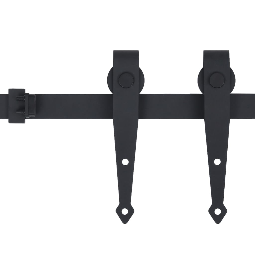 Ophangset voor minischuifdeur 152 cm koolstofstaal is nu te koop bij PeponiXL, paradijselijk wonen!