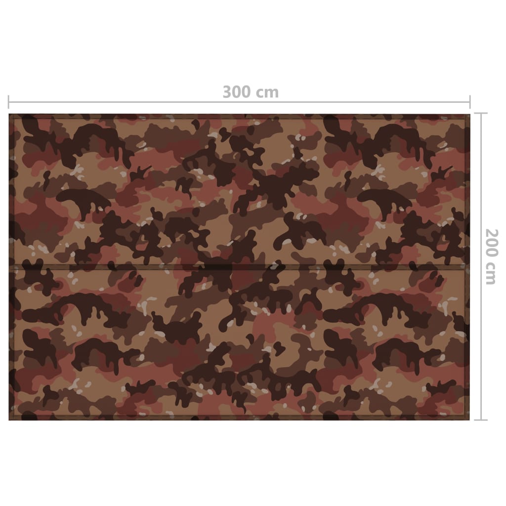 Afdekzeil 3x2 m camouflage is nu te koop bij PeponiXL, paradijselijk wonen!