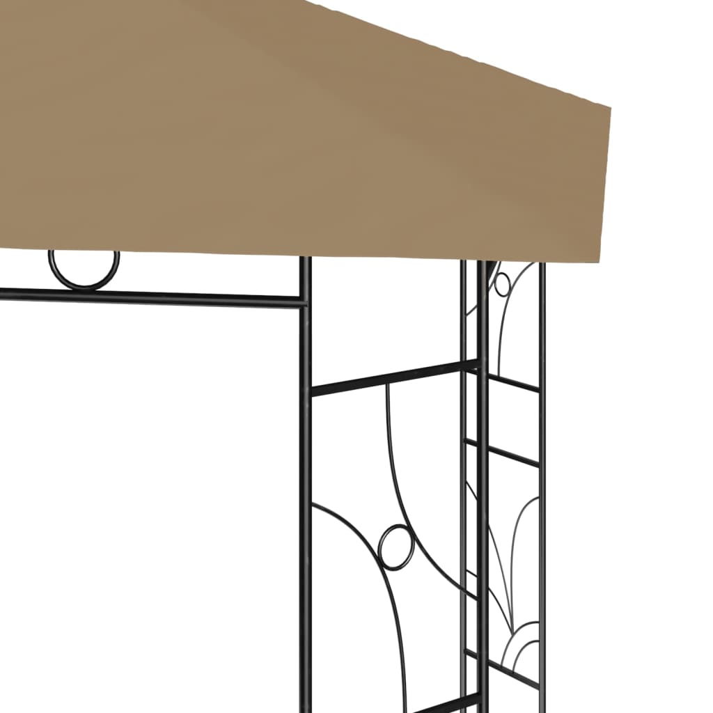 Prieel 160 g/m² 4x3x2,7 m taupe is nu te koop bij PeponiXL, paradijselijk wonen!