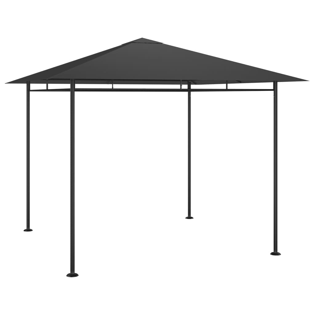 Prieel 180 g/m² 3x3x2,7 m antracietkleurig is nu te koop bij PeponiXL, paradijselijk wonen!