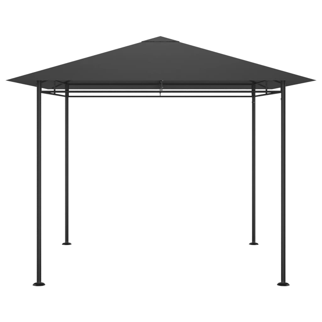Prieel 180 g/m² 3x3x2,7 m antracietkleurig is nu te koop bij PeponiXL, paradijselijk wonen!