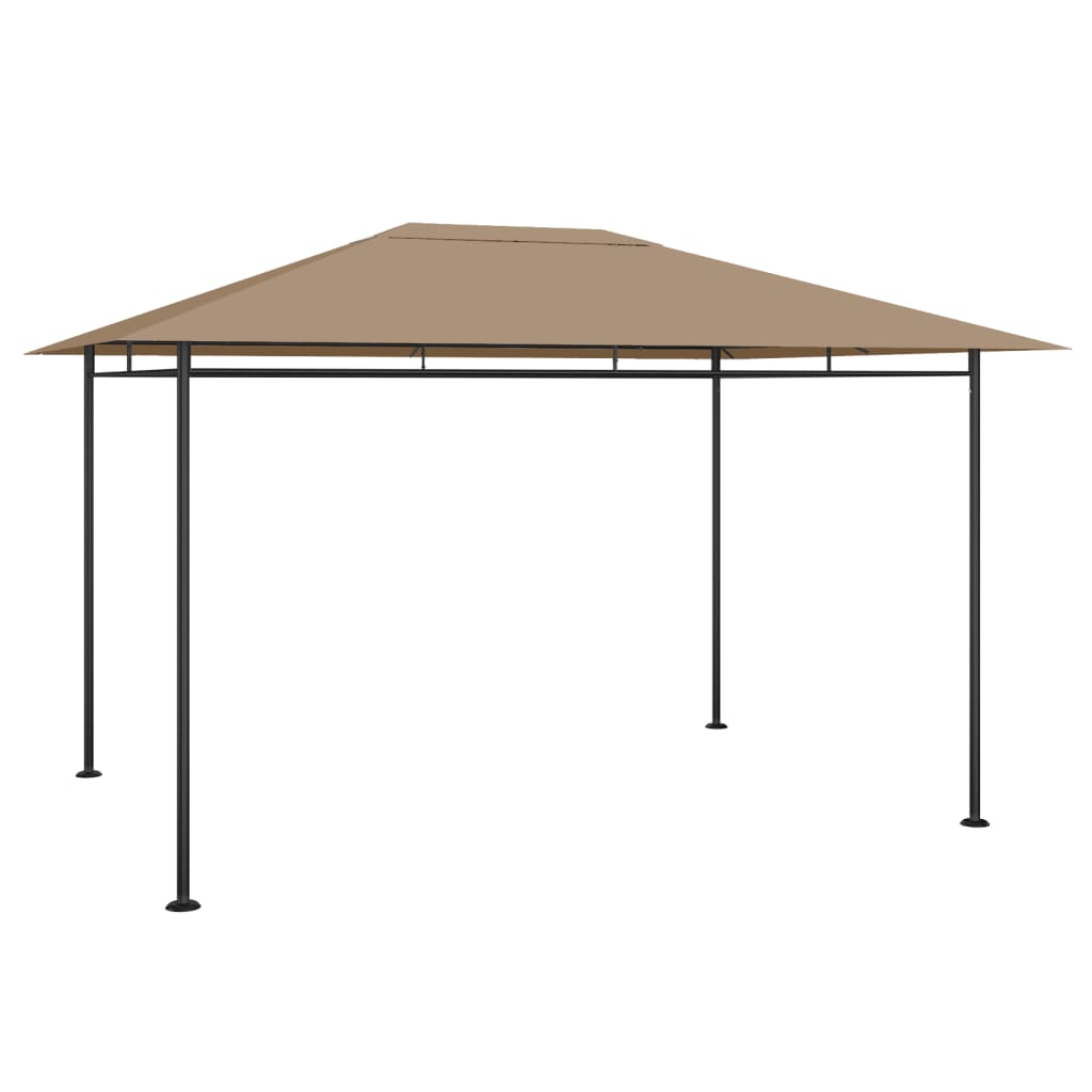 Prieel 180 g/m² 384x281x270 cm taupe is nu te koop bij PeponiXL, paradijselijk wonen!