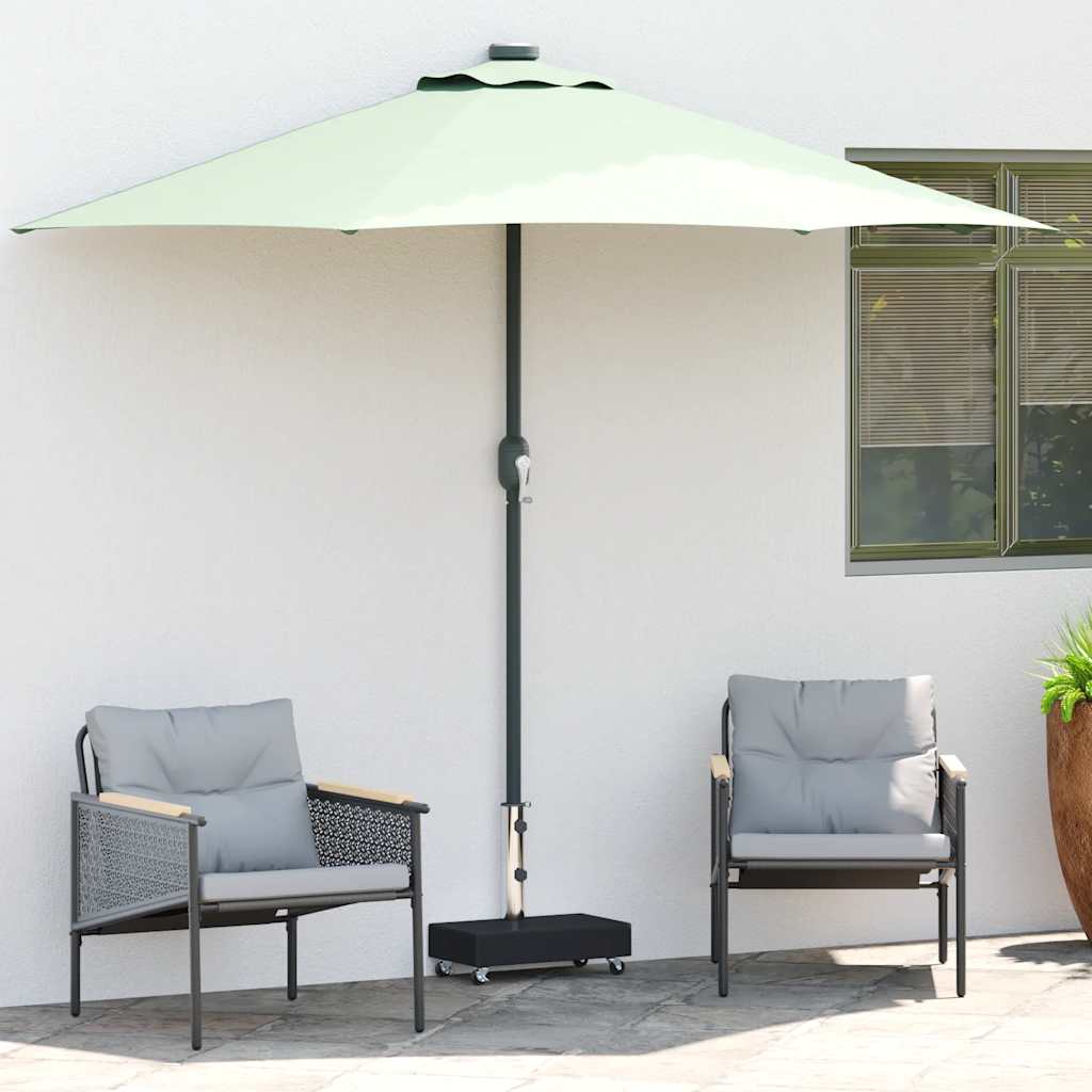 Parasolvoet 45x25x8 cm graniet zwart is nu te koop bij PeponiXL, paradijselijk wonen!