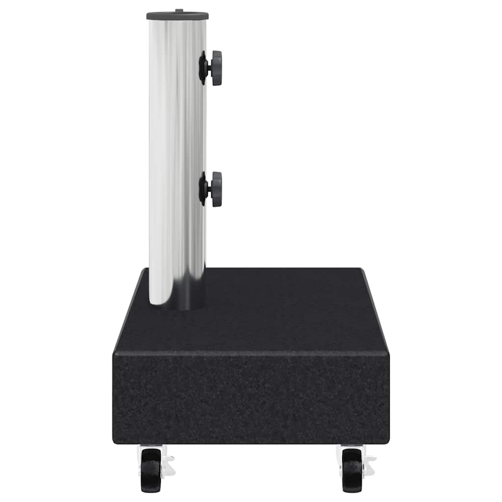 Parasolvoet 45x25x8 cm graniet zwart is nu te koop bij PeponiXL, paradijselijk wonen!