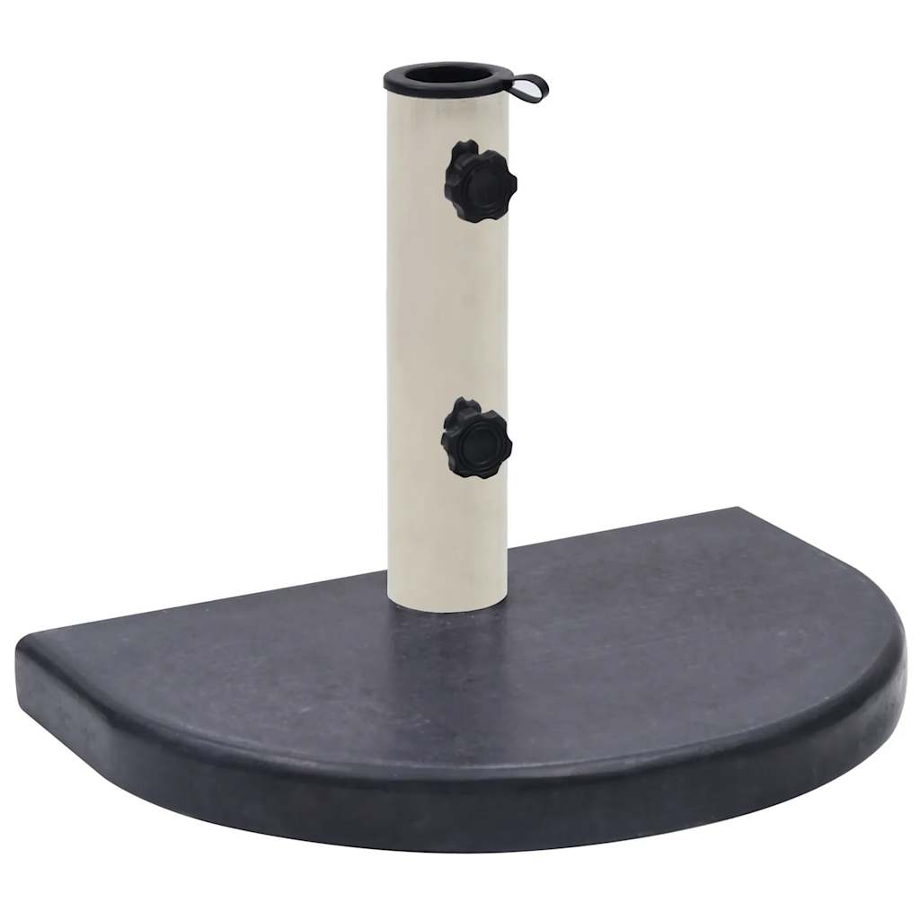 Parasolvoet 40x28x4 cm graniet zwart is nu te koop bij PeponiXL, paradijselijk wonen!