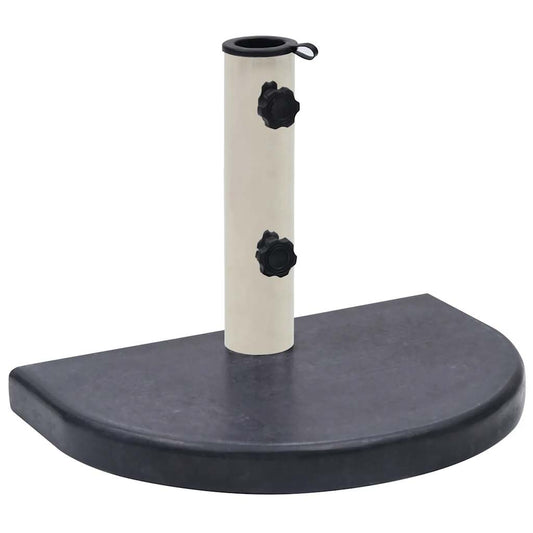 Parasolvoet 40x28x4 cm graniet zwart is nu te koop bij PeponiXL, paradijselijk wonen!