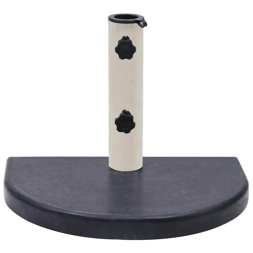 Parasolvoet 40x28x4 cm graniet zwart is nu te koop bij PeponiXL, paradijselijk wonen!