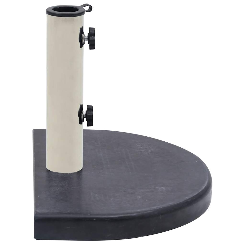 Parasolvoet 40x28x4 cm graniet zwart is nu te koop bij PeponiXL, paradijselijk wonen!