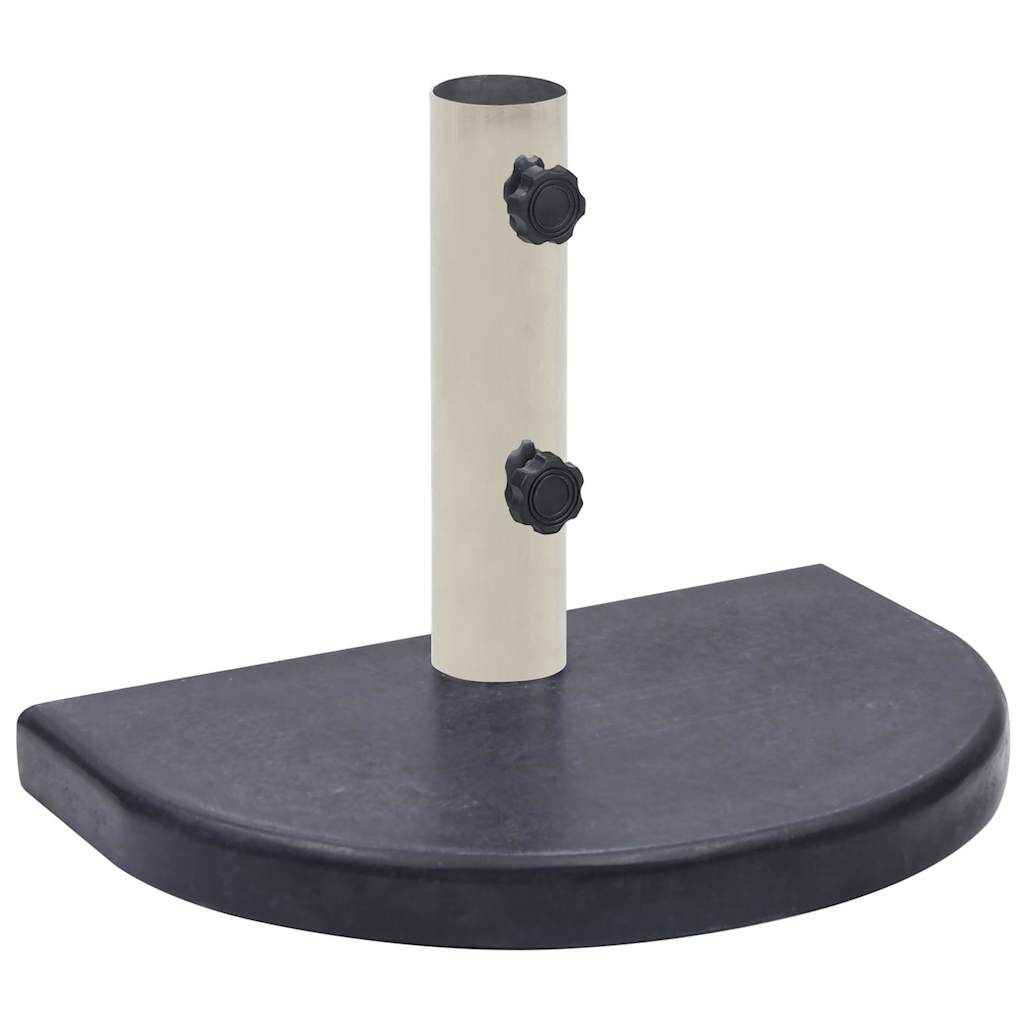 Parasolvoet 40x28x4 cm graniet zwart is nu te koop bij PeponiXL, paradijselijk wonen!