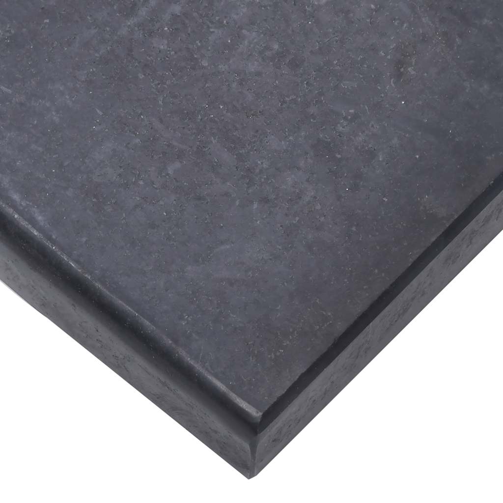 Parasolvoet 40x28x4 cm graniet zwart is nu te koop bij PeponiXL, paradijselijk wonen!