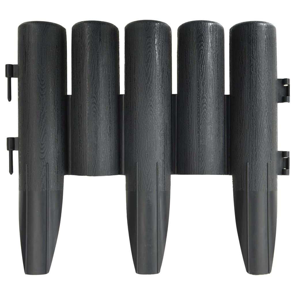 Gazonranden 36 st 10 m PP antracietkleurig is nu te koop bij PeponiXL, paradijselijk wonen!