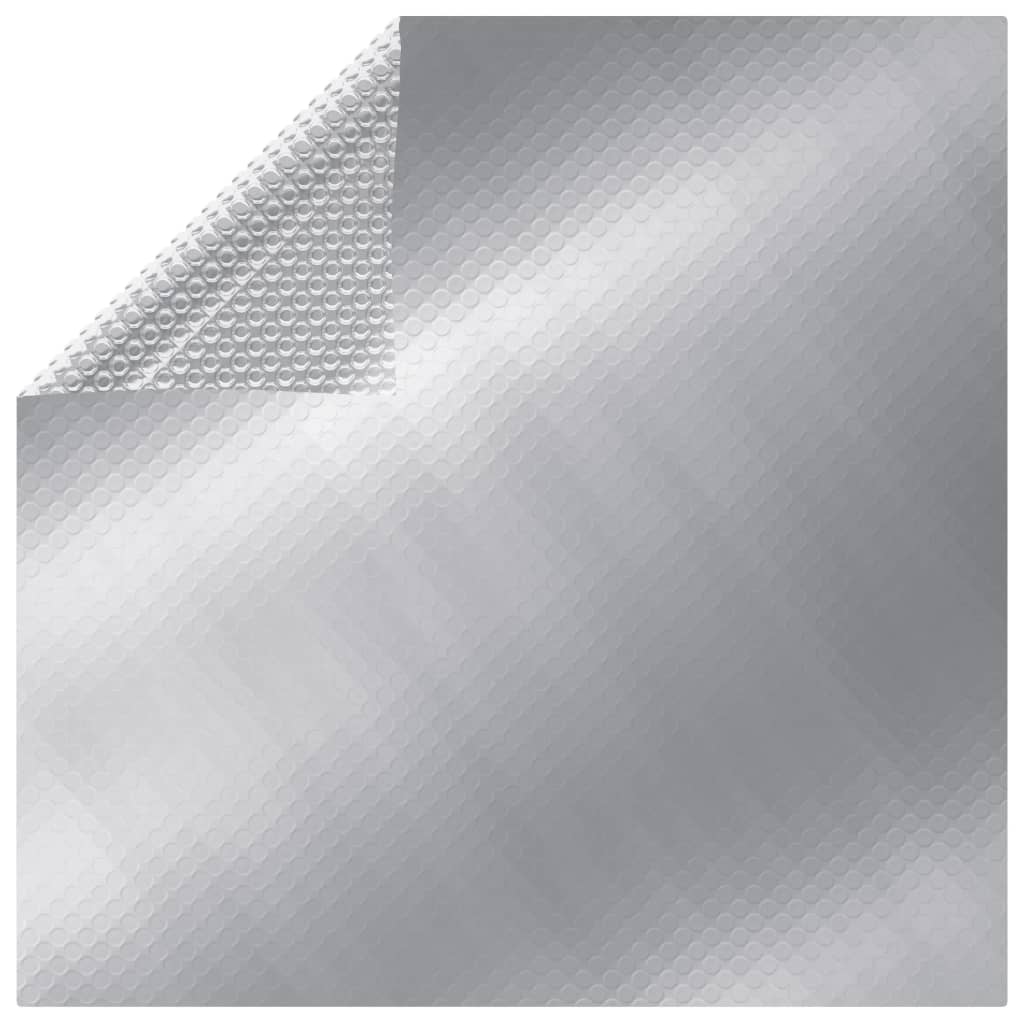 Zwembadhoes rechthoekig 600x400 cm PE zilverkleurig is nu te koop bij PeponiXL, paradijselijk wonen!
