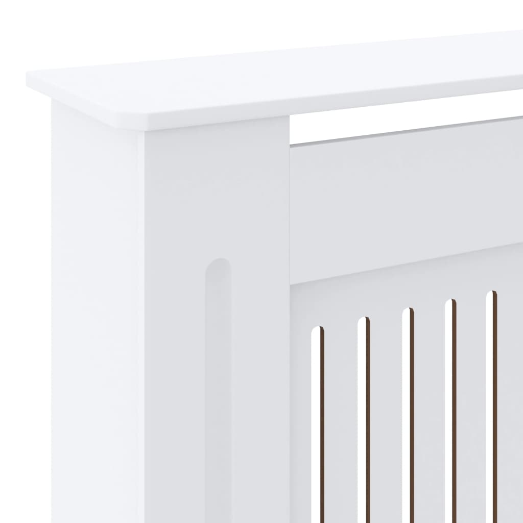 Radiatorombouw 205 cm bewerkt hout wit is nu te koop bij PeponiXL, paradijselijk wonen!