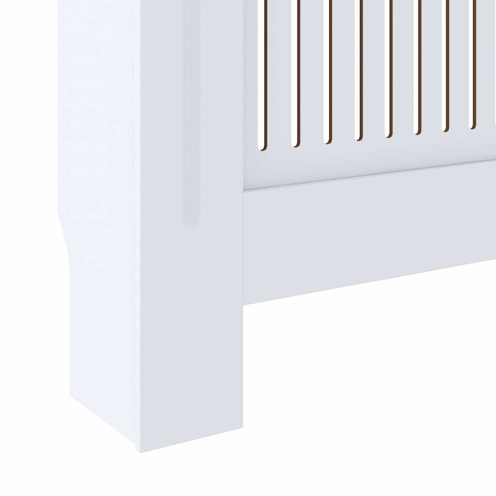 Radiatorombouw 205 cm bewerkt hout wit is nu te koop bij PeponiXL, paradijselijk wonen!