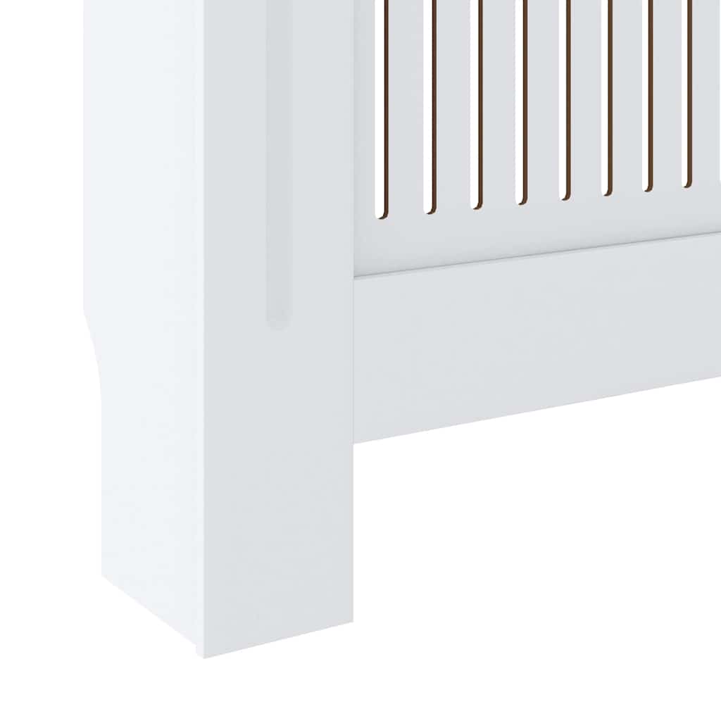 Radiatorombouw 205 cm bewerkt hout wit is nu te koop bij PeponiXL, paradijselijk wonen!