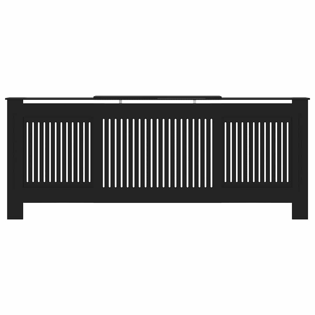Radiatorombouw 205 cm bewerkt hout zwart is nu te koop bij PeponiXL, paradijselijk wonen!