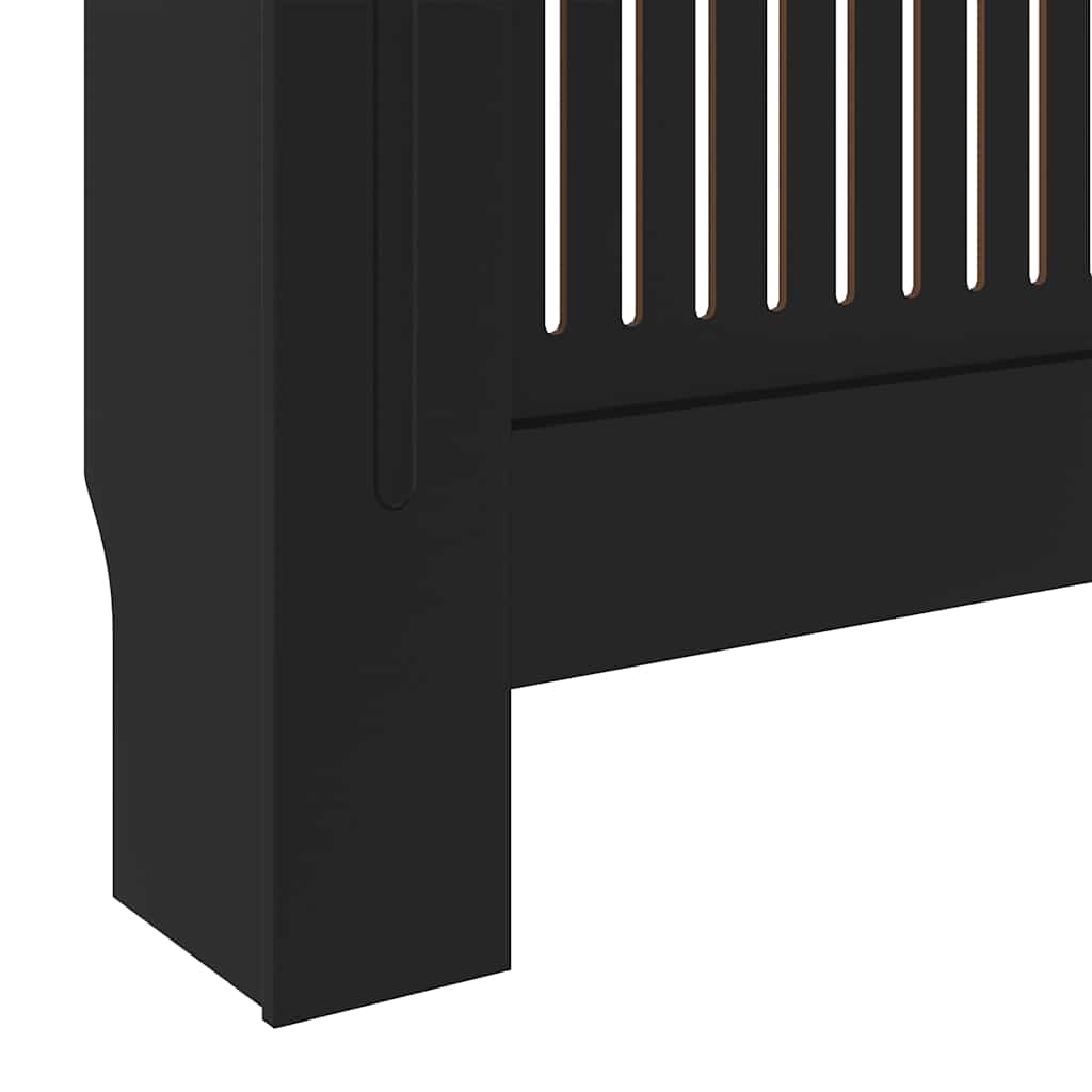 Radiatorombouw 205 cm bewerkt hout zwart is nu te koop bij PeponiXL, paradijselijk wonen!