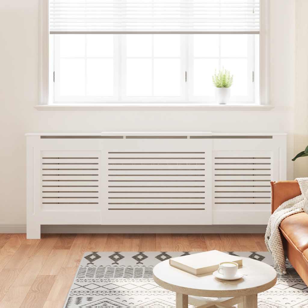 Radiatorombouw 205 cm MDF wit is nu te koop bij PeponiXL, paradijselijk wonen!
