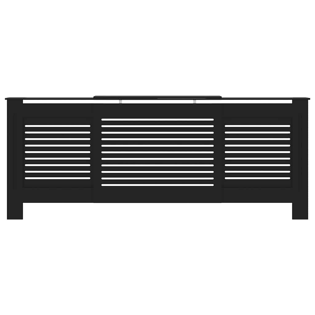 Radiatorombouw 205 cm MDF zwart is nu te koop bij PeponiXL, paradijselijk wonen!
