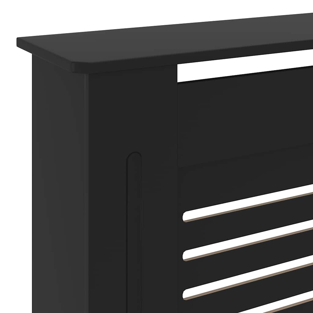 Radiatorombouw 205 cm MDF zwart is nu te koop bij PeponiXL, paradijselijk wonen!