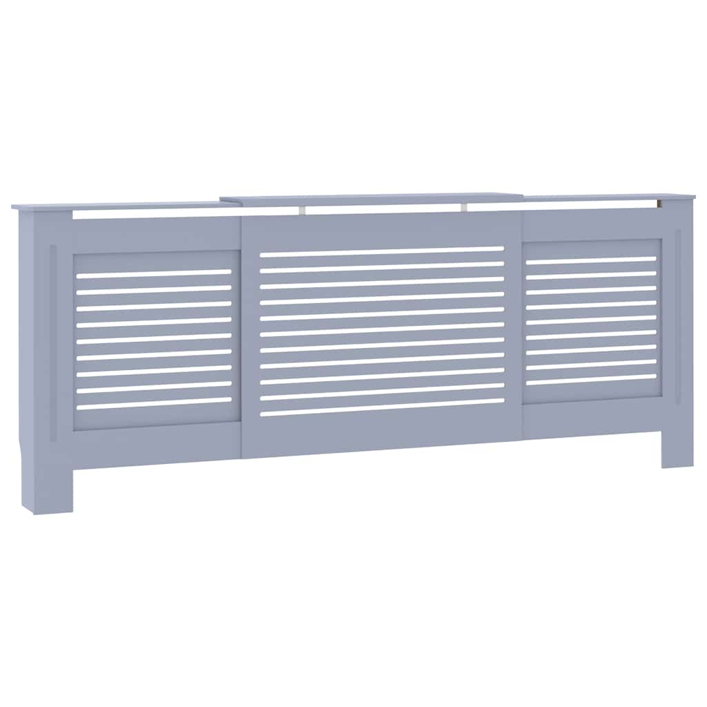 Radiatorombouw 205 cm MDF grijs is nu te koop bij PeponiXL, paradijselijk wonen!