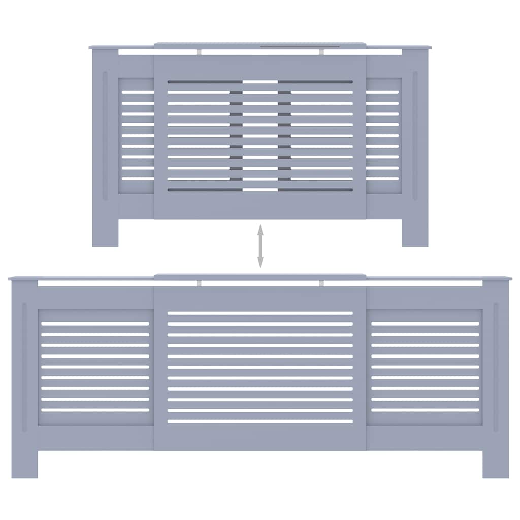 Radiatorombouw 205 cm MDF grijs is nu te koop bij PeponiXL, paradijselijk wonen!