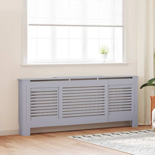 Radiatorombouw 205 cm MDF grijs is nu te koop bij PeponiXL, paradijselijk wonen!