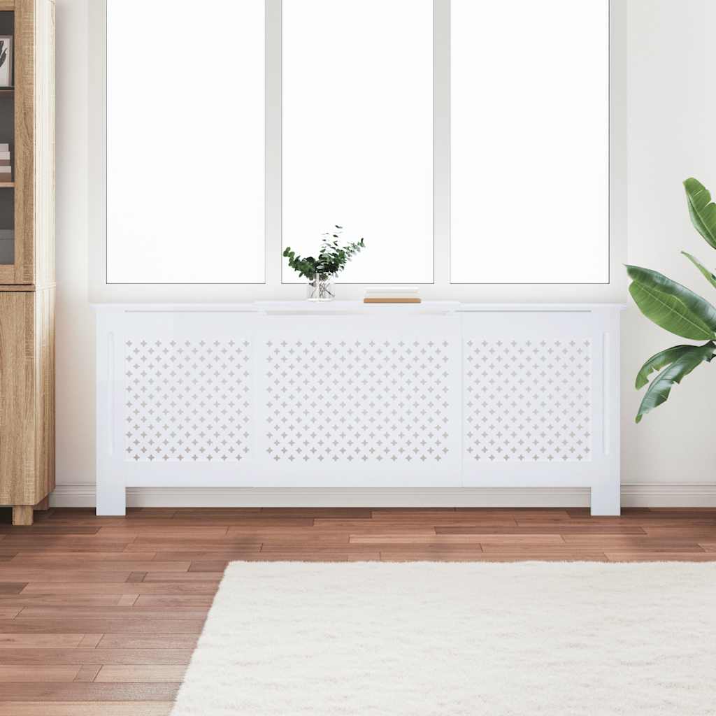 Radiatorombouw 205 cm MDF wit is nu te koop bij PeponiXL, paradijselijk wonen!