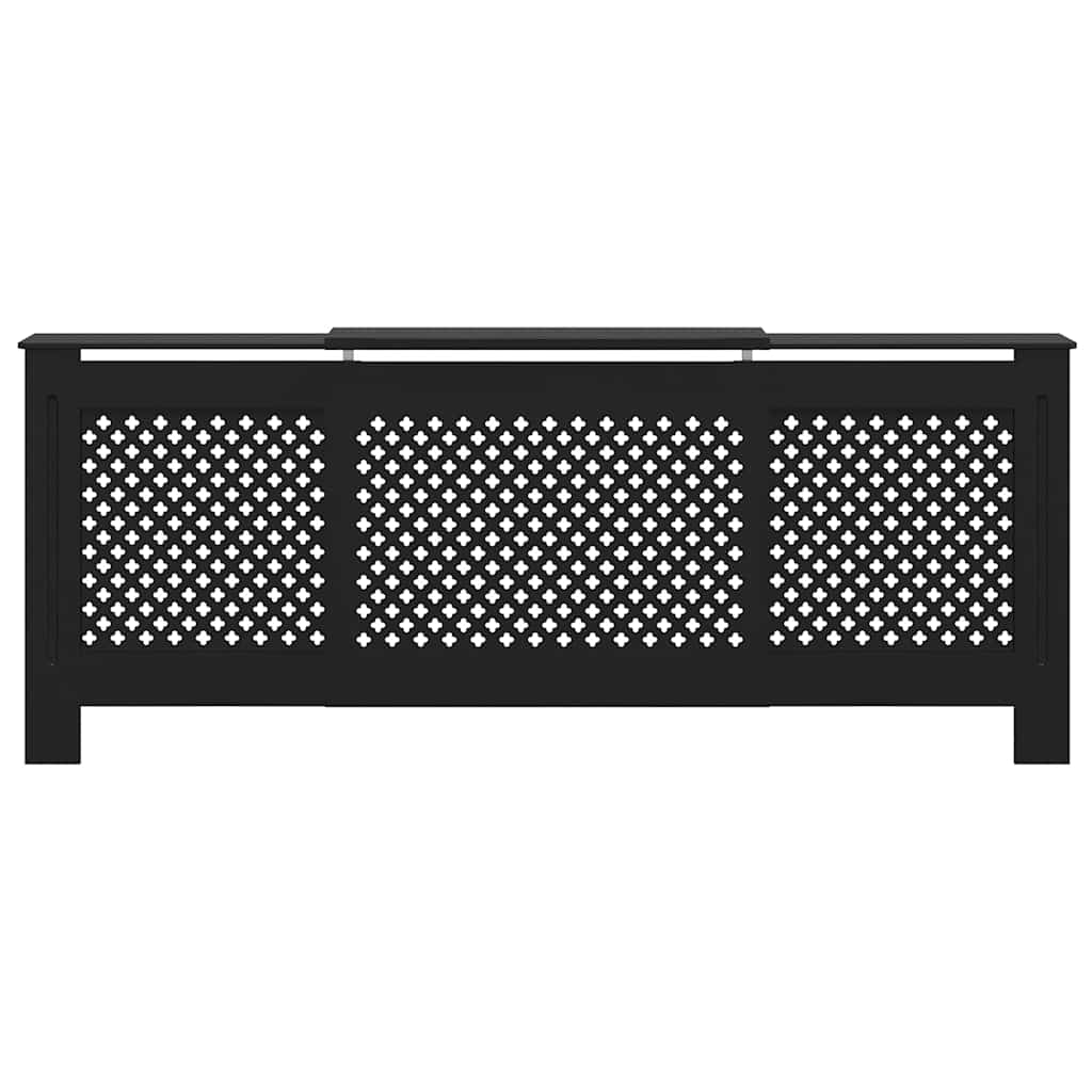 Radiatorombouw 205 cm MDF zwart is nu te koop bij PeponiXL, paradijselijk wonen!