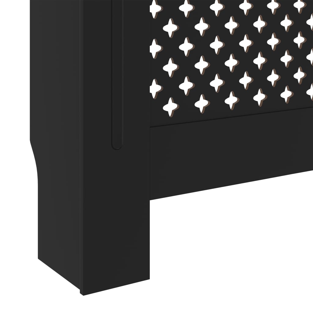 Radiatorombouw 205 cm MDF zwart is nu te koop bij PeponiXL, paradijselijk wonen!
