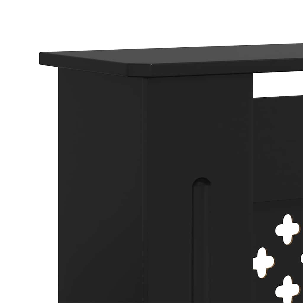 Radiatorombouw 205 cm MDF zwart is nu te koop bij PeponiXL, paradijselijk wonen!