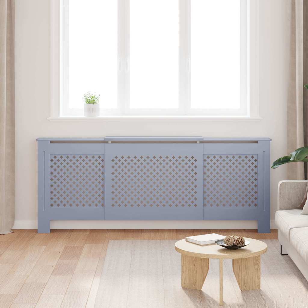 Radiatorombouw 205 cm MDF grijs is nu te koop bij PeponiXL, paradijselijk wonen!