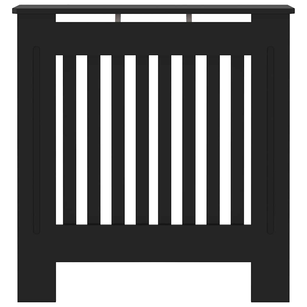Radiatorombouw 78 cm bewerkt hout zwart is nu te koop bij PeponiXL, paradijselijk wonen!