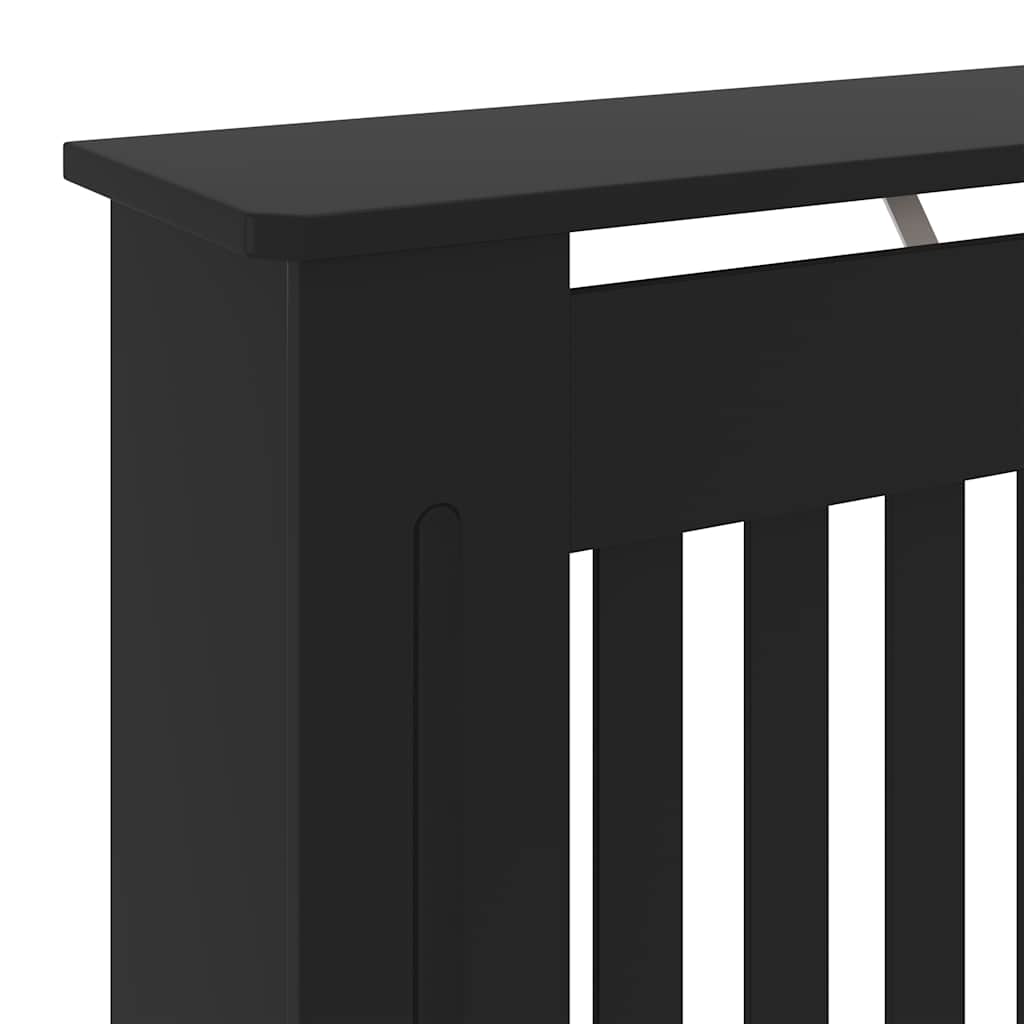 Radiatorombouw 78 cm bewerkt hout zwart is nu te koop bij PeponiXL, paradijselijk wonen!
