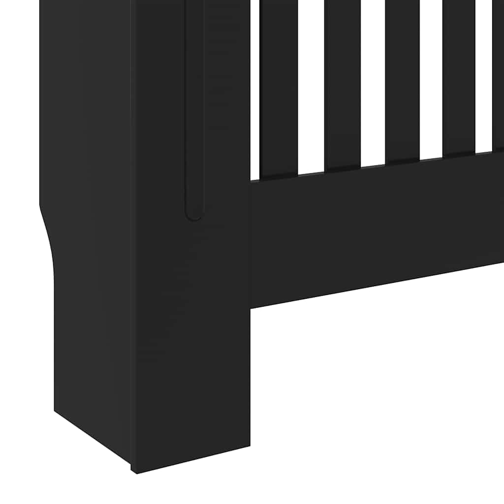Radiatorombouw 78 cm bewerkt hout zwart is nu te koop bij PeponiXL, paradijselijk wonen!