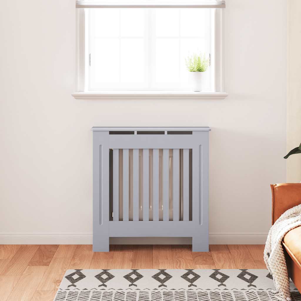 Radiatorombouw 78 cm bewerkt hout grijs is nu te koop bij PeponiXL, paradijselijk wonen!