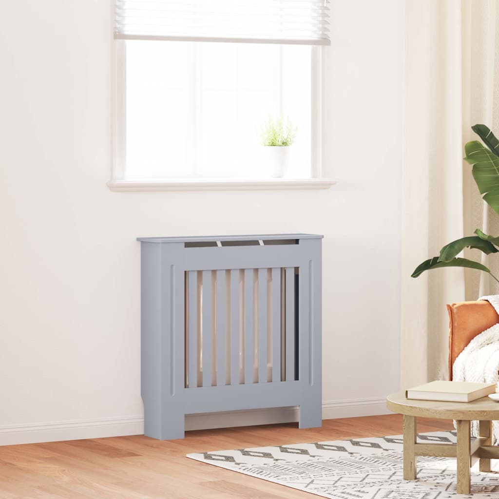 Radiatorombouw 78 cm bewerkt hout grijs is nu te koop bij PeponiXL, paradijselijk wonen!