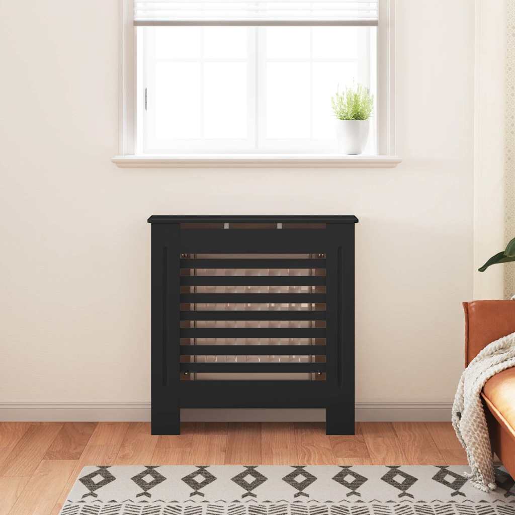 Radiatorombouw 78 cm MDF zwart is nu te koop bij PeponiXL, paradijselijk wonen!