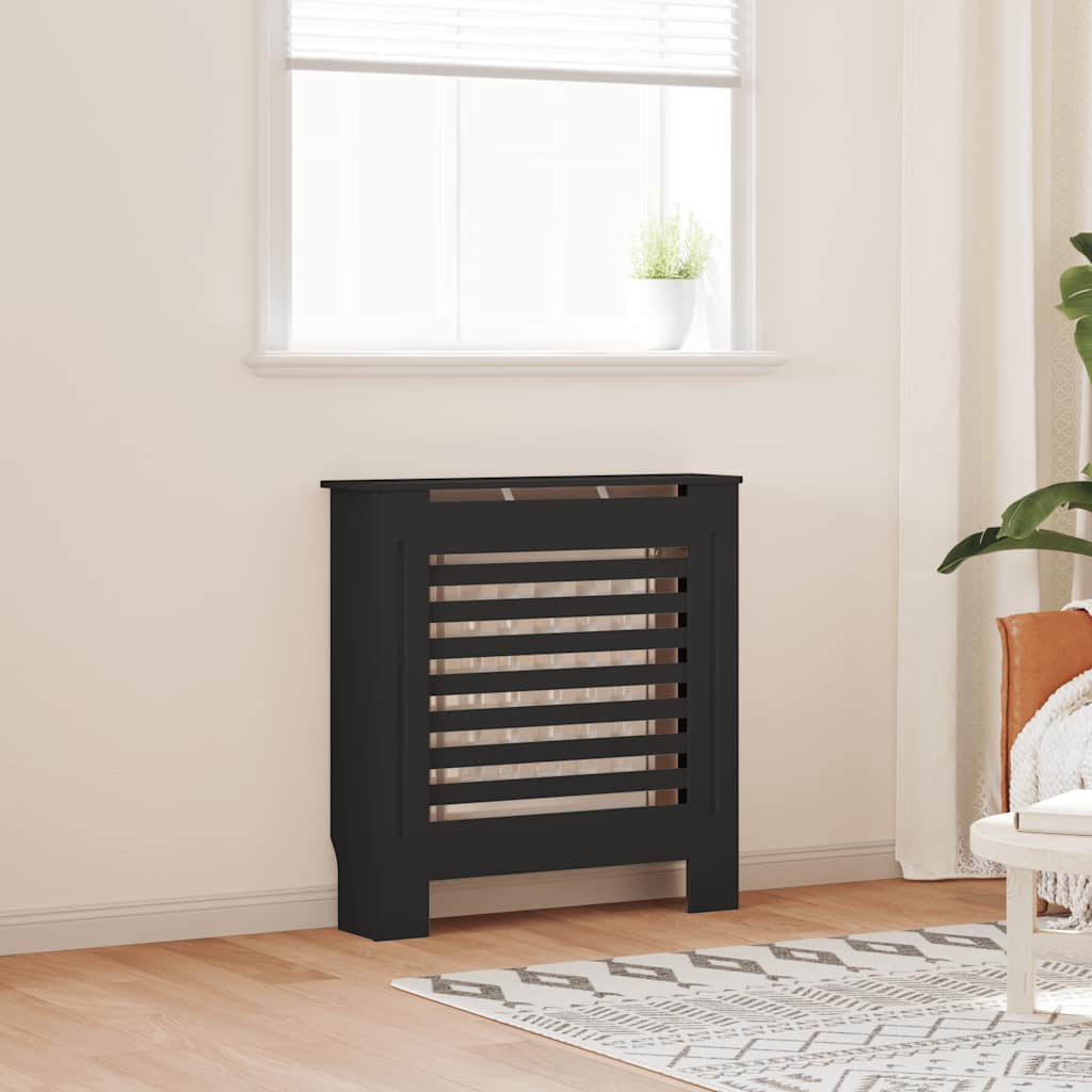 Radiatorombouw 78 cm MDF zwart is nu te koop bij PeponiXL, paradijselijk wonen!