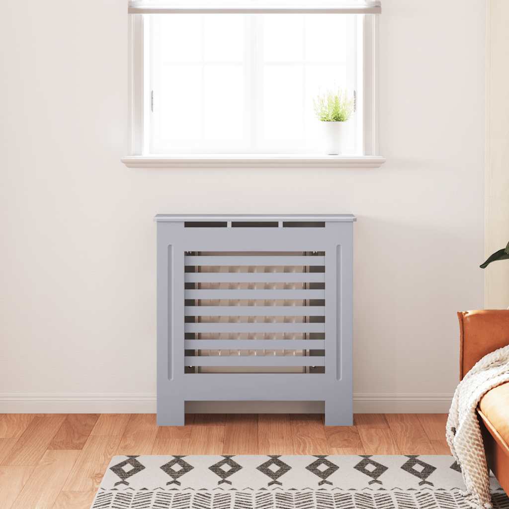 Radiatorombouw 78 cm MDF grijs is nu te koop bij PeponiXL, paradijselijk wonen!