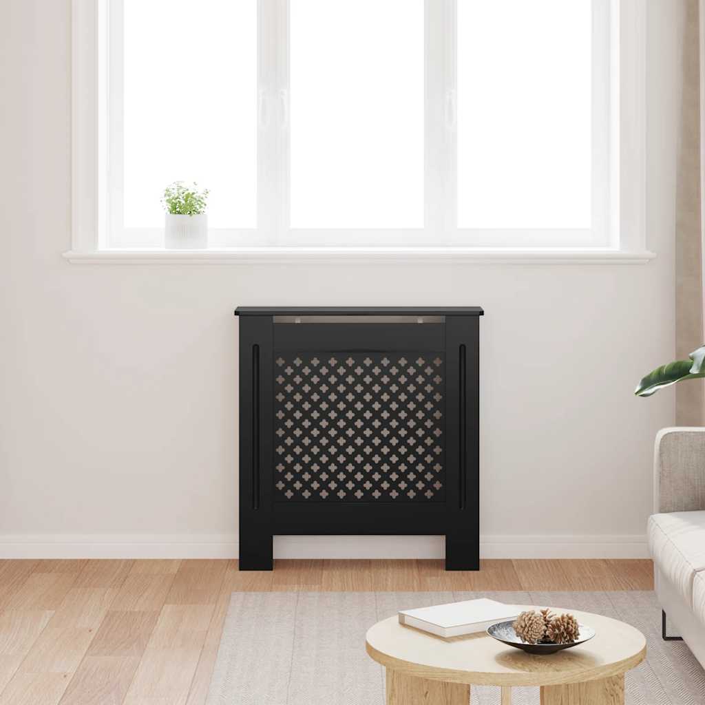 Radiatorombouw 78 cm MDF zwart is nu te koop bij PeponiXL, paradijselijk wonen!